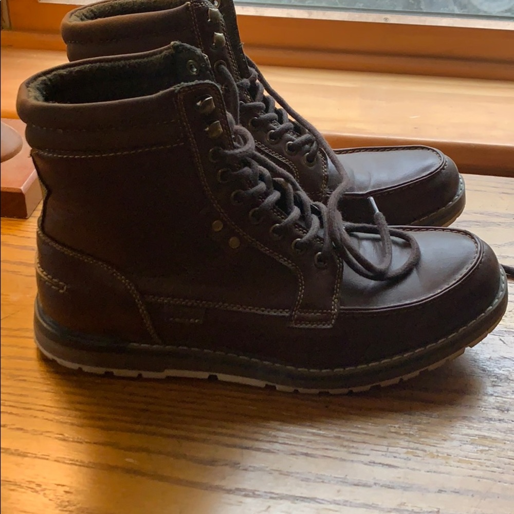 Brown boots
